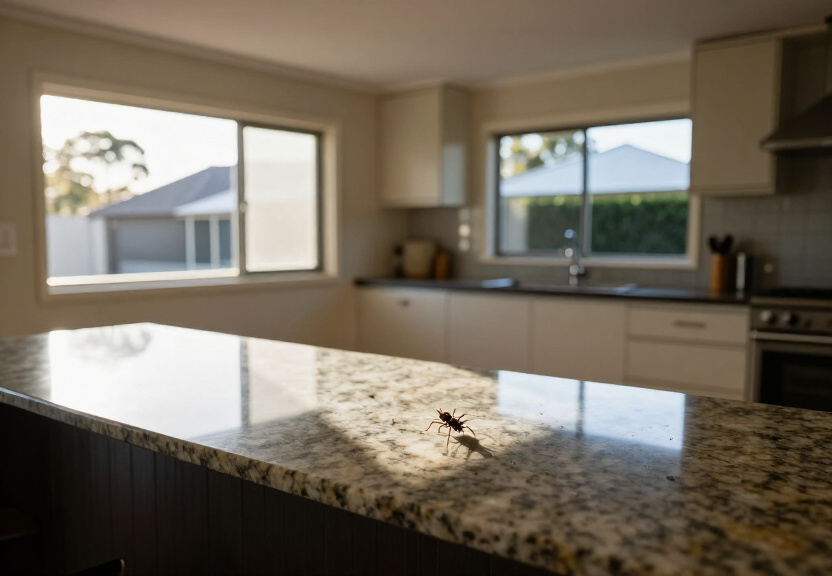 Ant-free living room in Petersham after pest control
